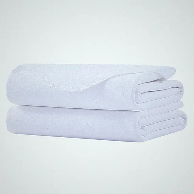 2 PCS Washable Flannel Waterproof Mattress Protector Bed Underpad 34x36 Inch