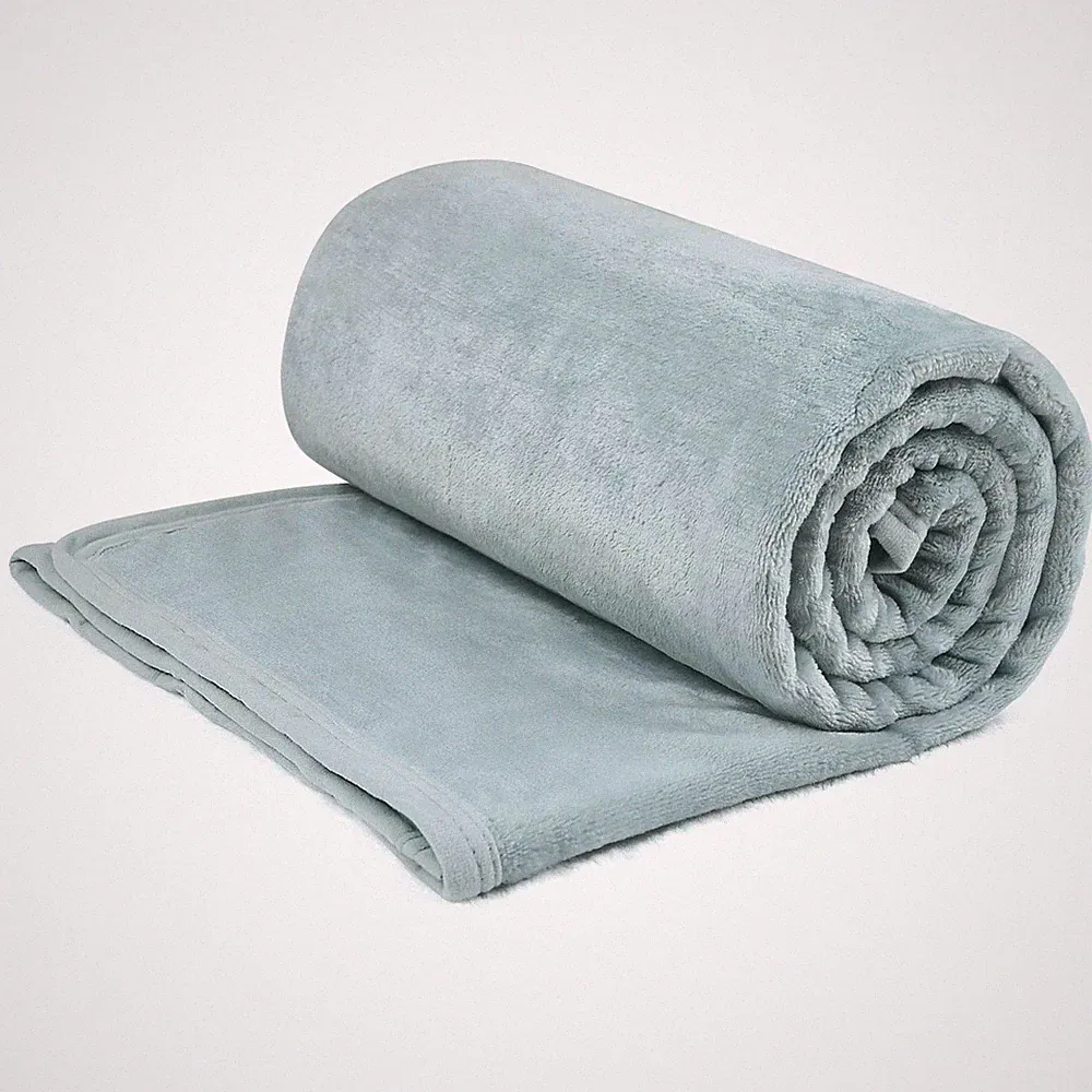 Comfortable Flannel Fleece Throw Blanket,Ultra Soft Nap Bedding Coverlets Qui...