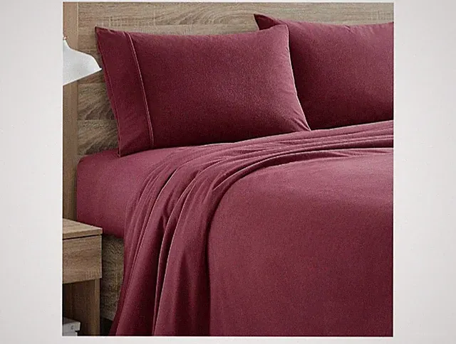 Flannel Sheets Warm and Cozy Deep Pocket Breathable All Season Bedding Set Of 3
