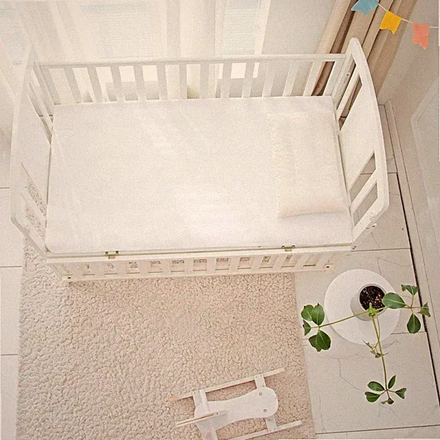 Flannel Waterproof Mattress Protector Pad One Size 27"x50" White