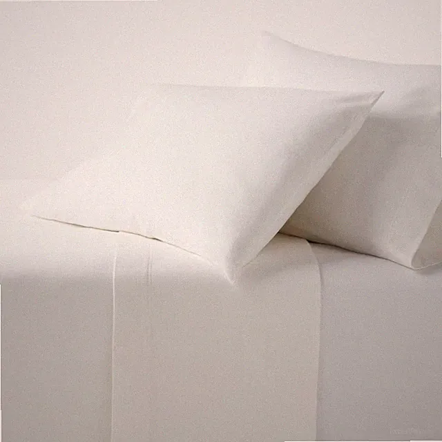 Queen Ultra Soft Flannel Sheet Set White - Threshold